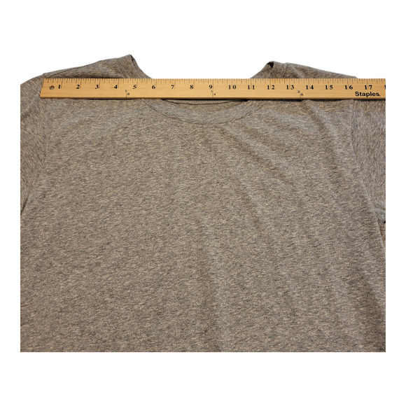 Madewell Womens Tee Small Gray Triblend Ex-Boyfriend Short Sleeve Minimalist - Picture 7 of 11
